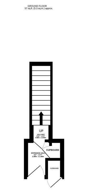 Floorplan for Westward Road, Ebley, Stroud