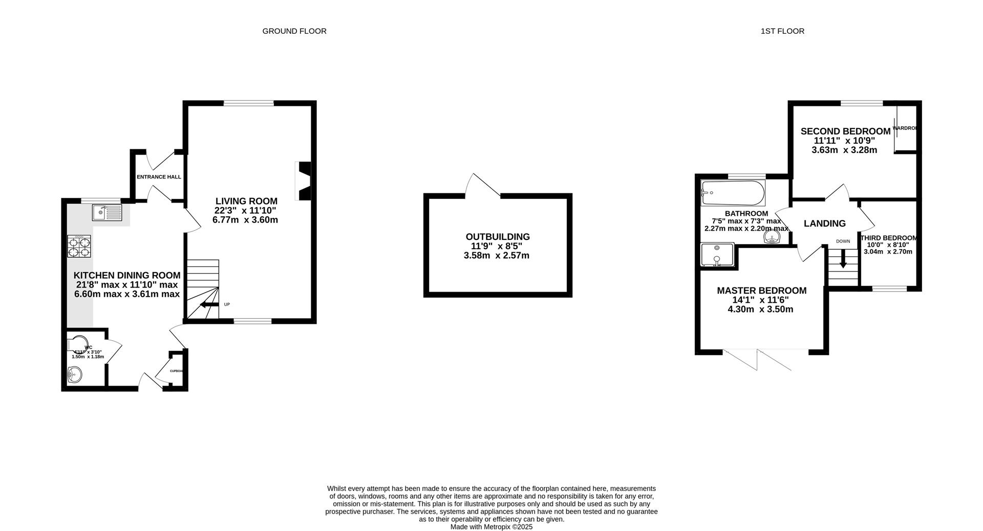 Floorplan for Tewkesbury Road, Longford, Gloucester