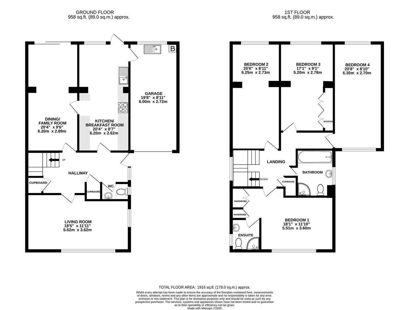 Floorplan for Billbrook Road, Hucclecote