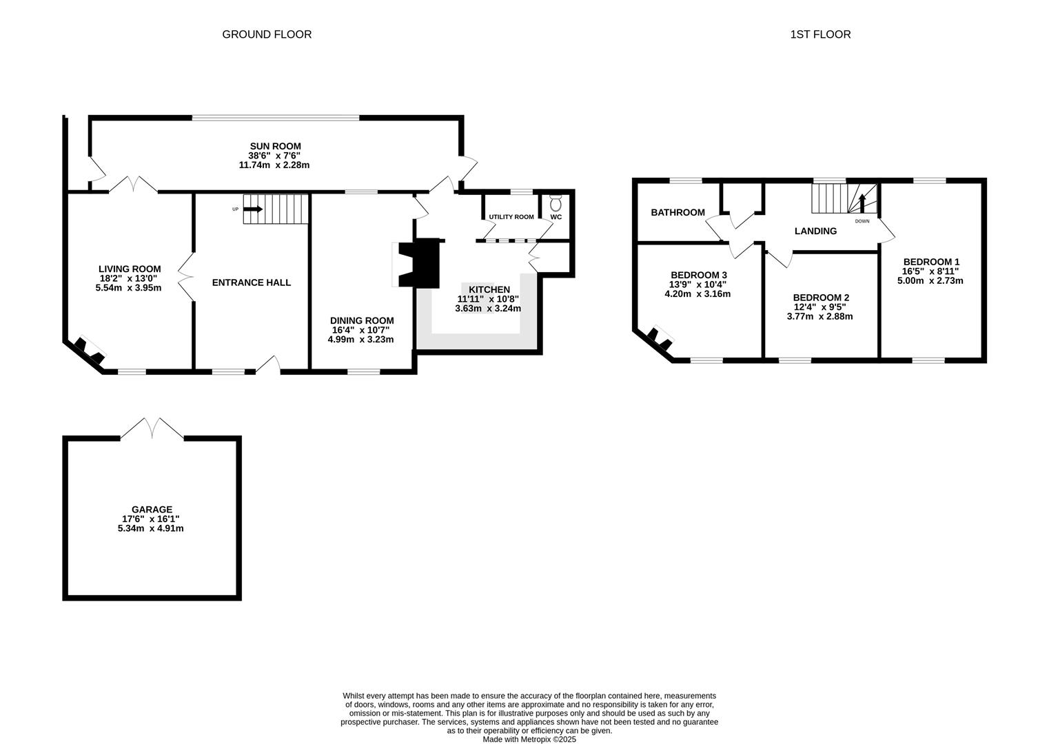 Floorplan for Church Road, Longhope