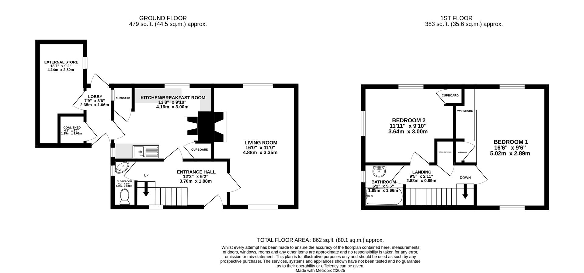 Floorplan for Midland Road, Stonehouse