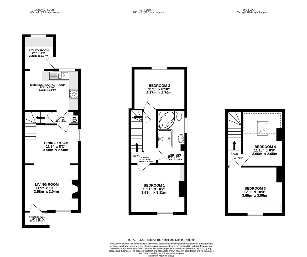 Floorplan for Church Street, Kings Stanley, Stonehouse