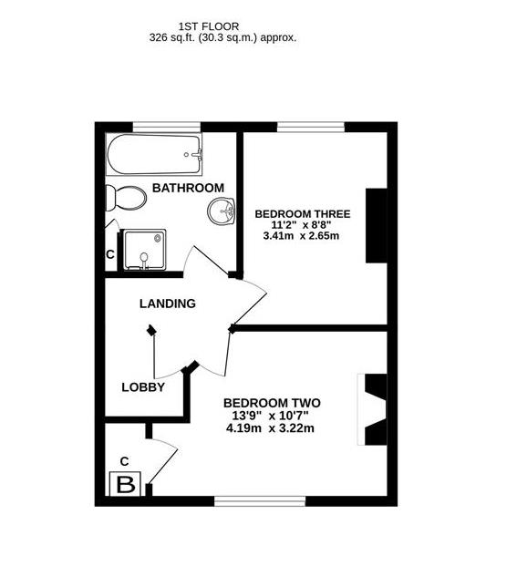 Floorplan for St. Pauls Road, Cheltenham