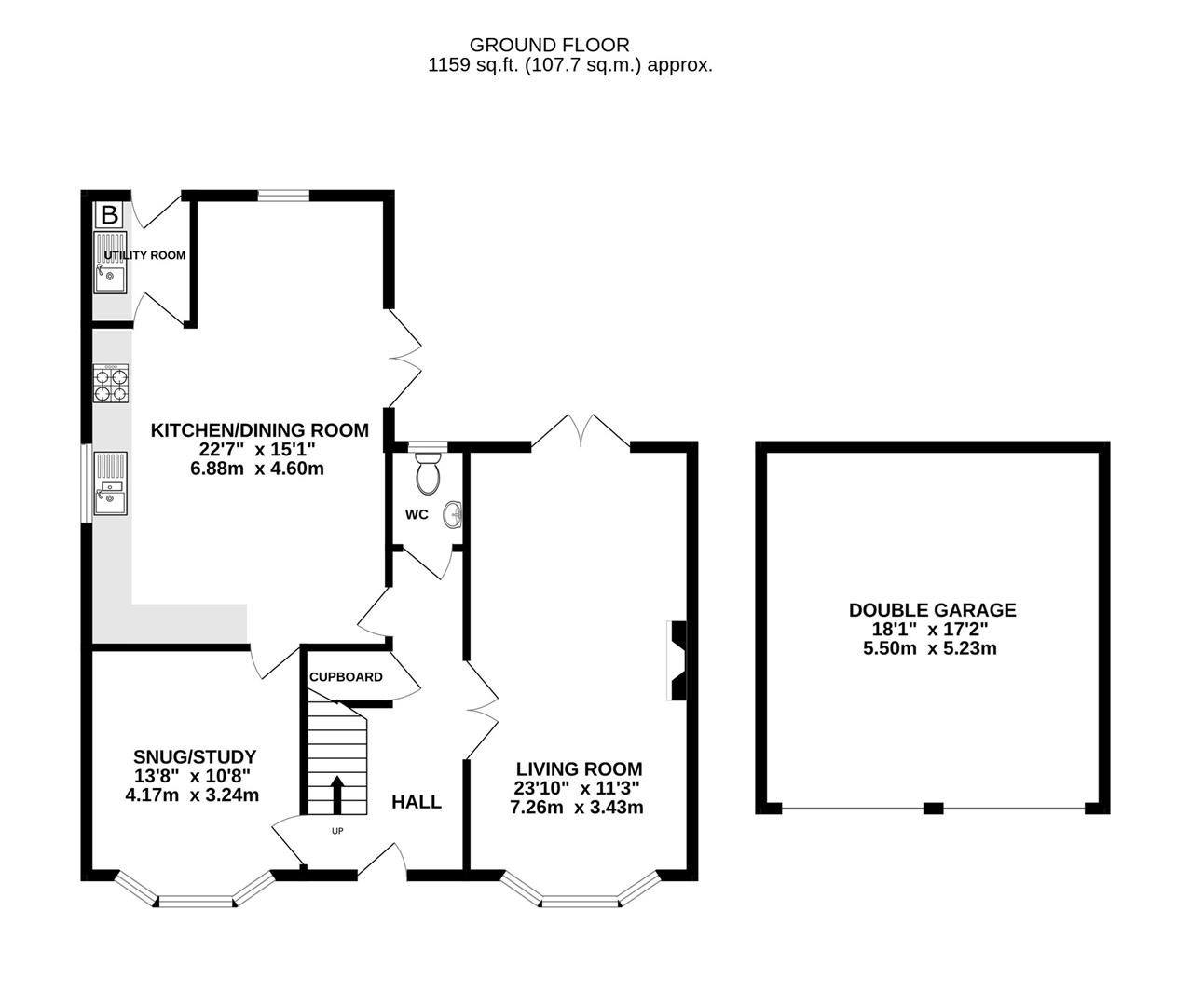Floorplan for Greenways, Barnwood