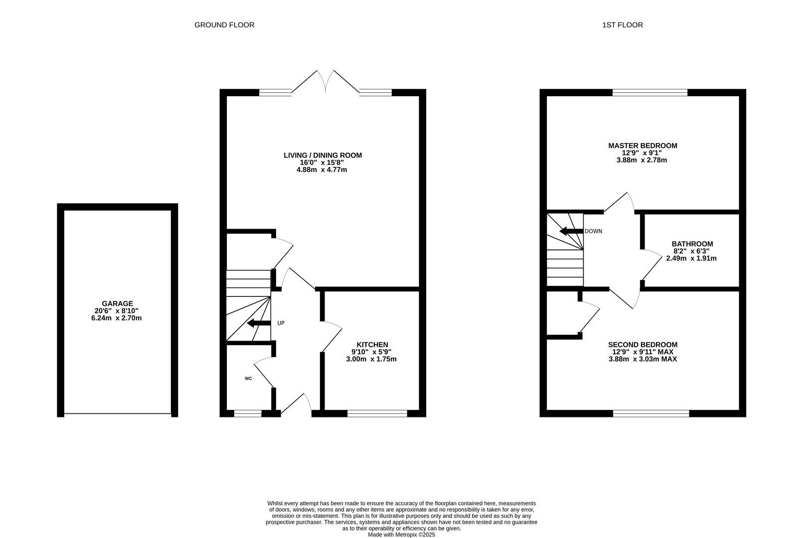 Floorplan for Acorn Way, Hardwicke, Gloucester