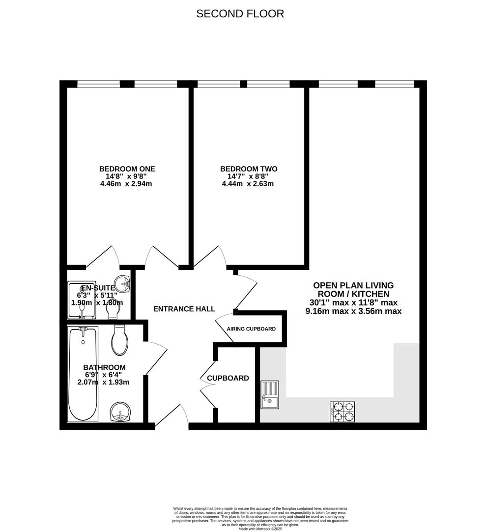 Floorplan for Barge Arm, Gloucester Docks