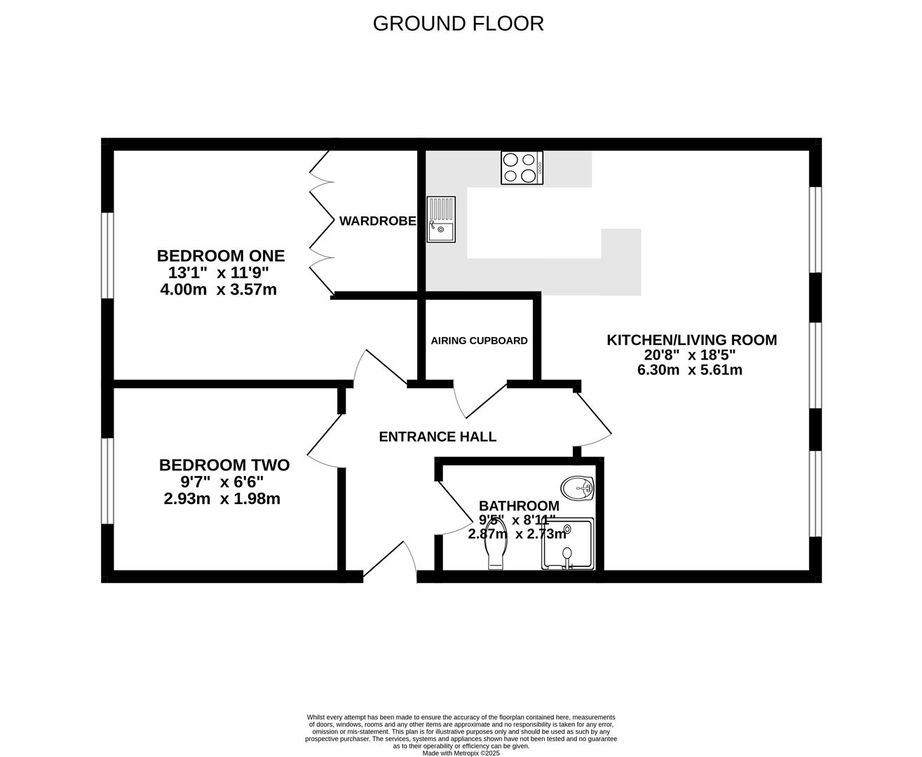 Floorplan for Archway House, Farm Street, Gloucester
