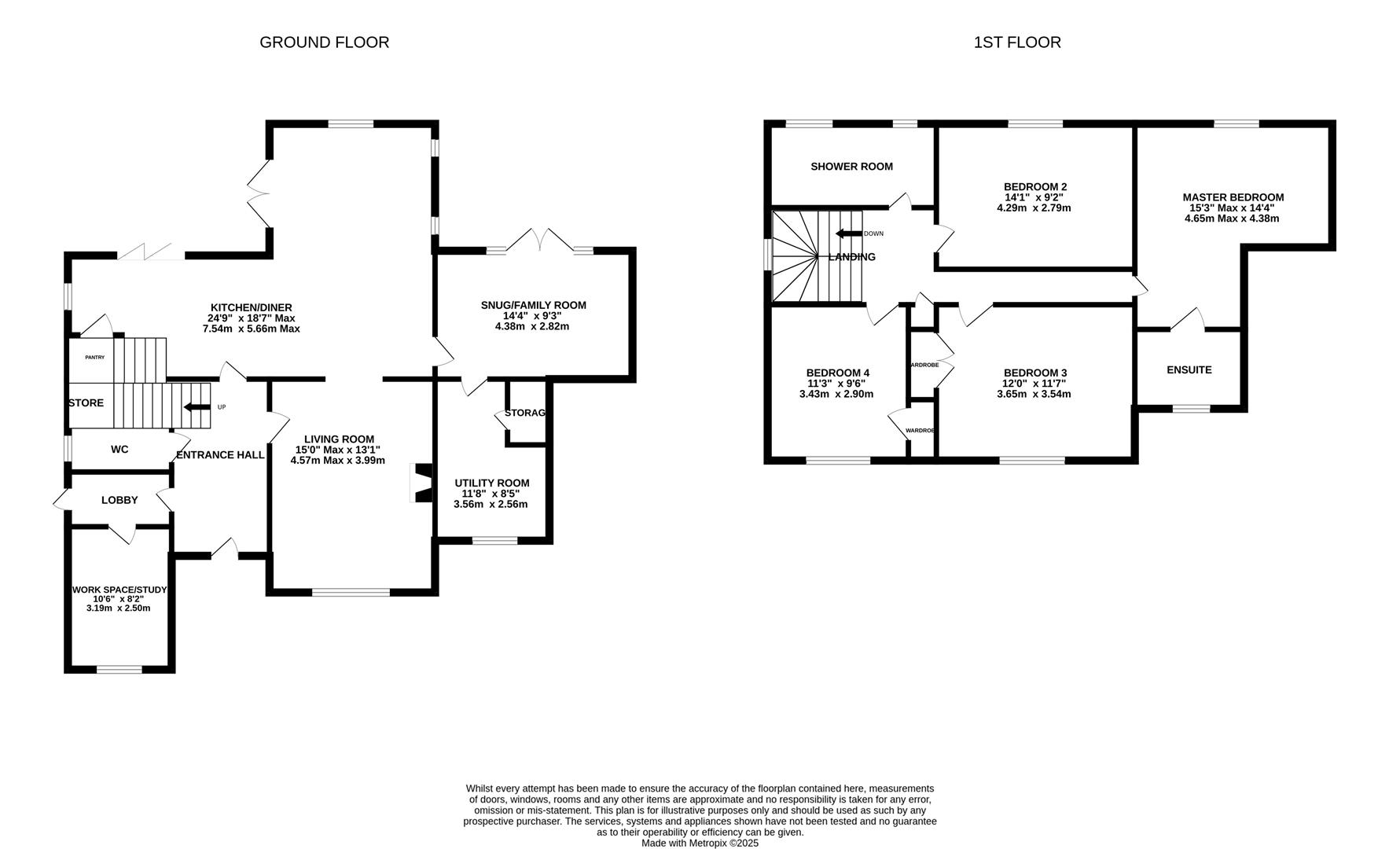 Floorplan for Glebe Close, Newent