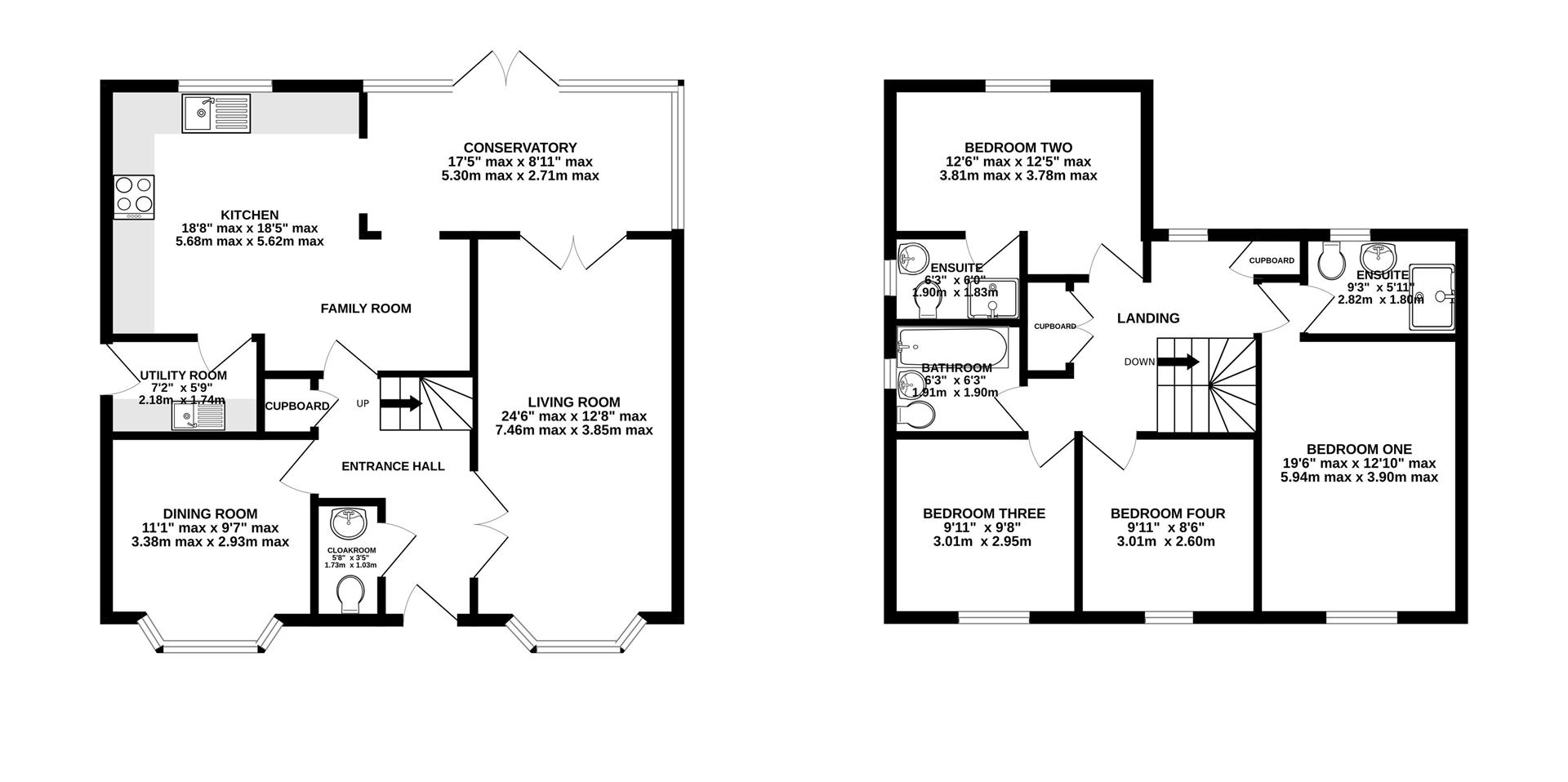 Floorplan for Rectory Close, Maisemore, Gloucester