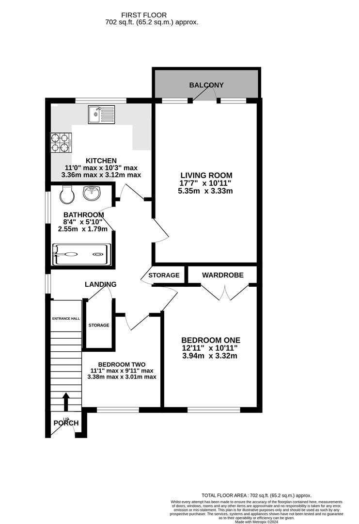 Floorplan for Chesmann Court, Estcourt Road, Gloucester
