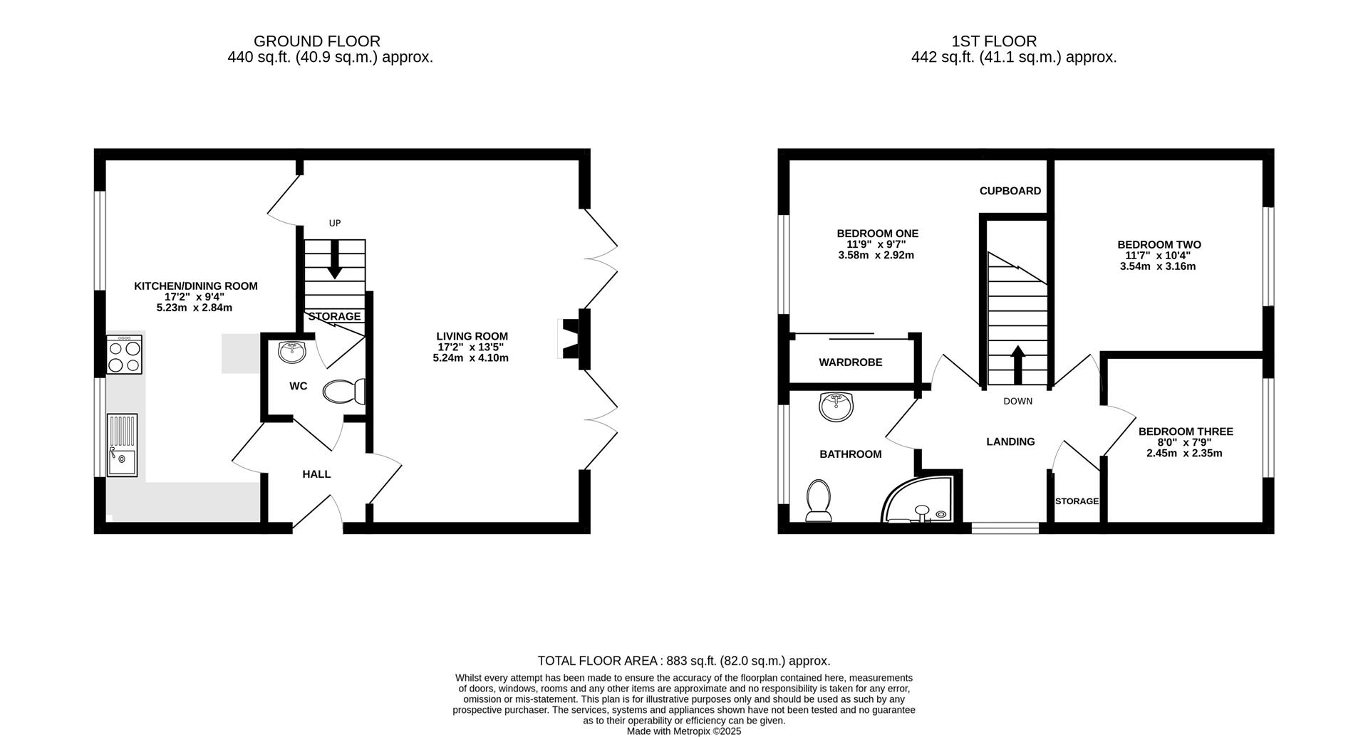Floorplan for Mandara Grove, Abbeydale, Gloucester