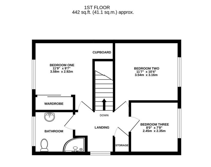 Floorplan for Mandara Grove, Abbeydale, Gloucester