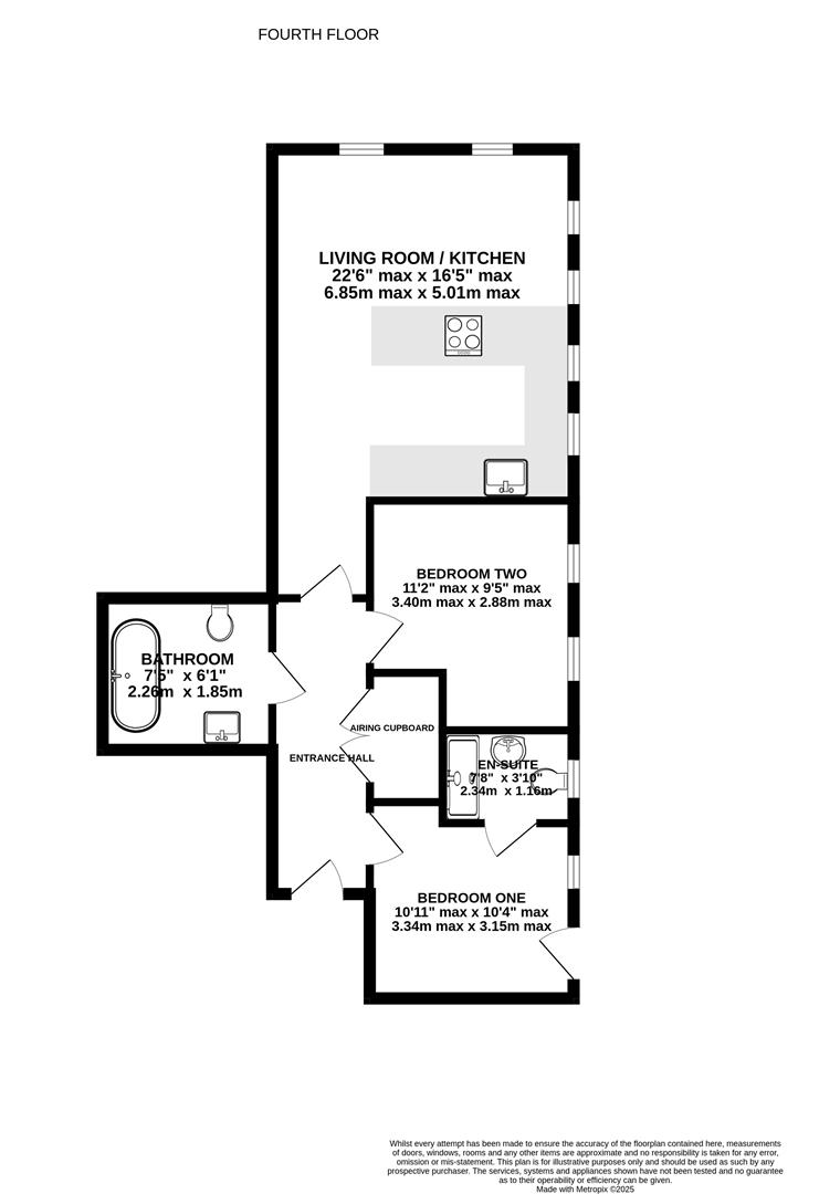 Floorplan for Double Reynolds, Gloucester Docks