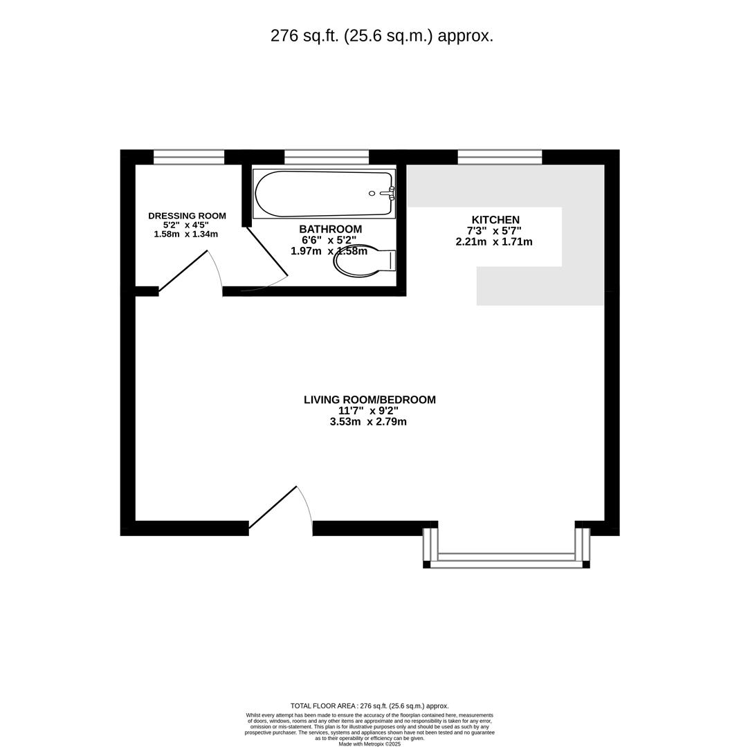Floorplan for Dowding Way, Churchdown, Gloucester