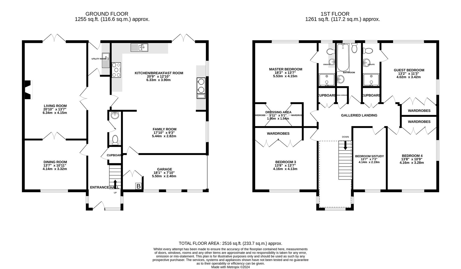 Floorplan for Green Fields, Cheltenham Road East, Churchdown