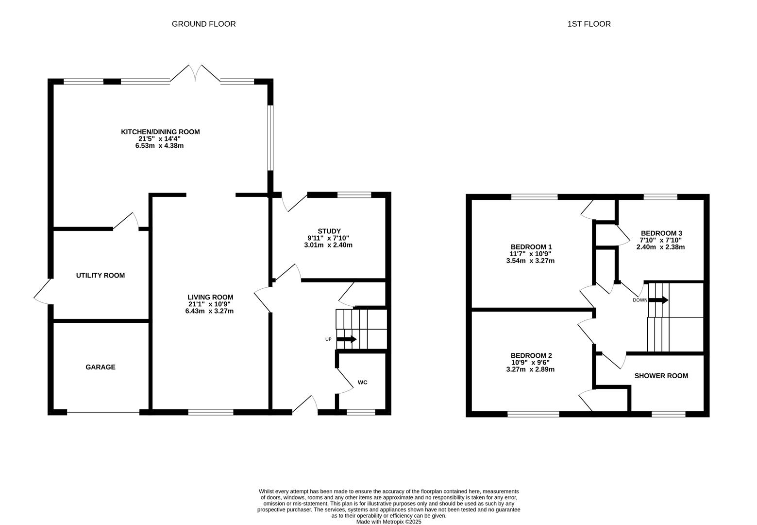 Floorplan for Limekiln Grove, Highnam, Gloucester