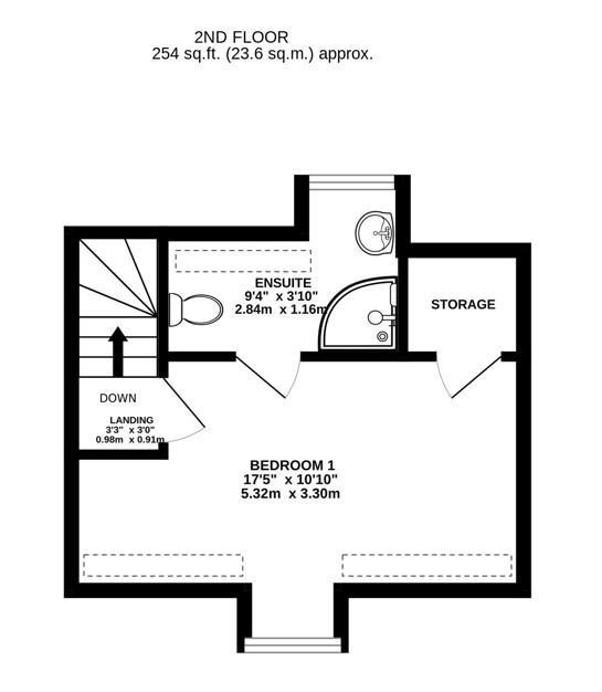 Floorplan for Elm Road, Stonehouse