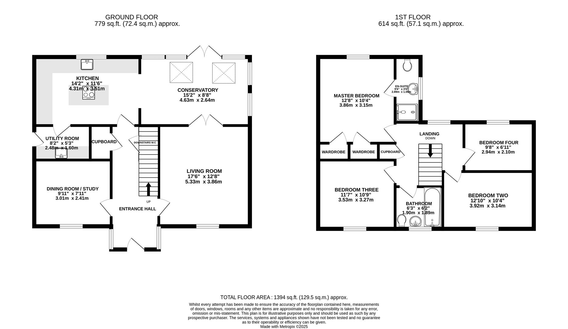 Floorplan for Rectory Close, Maisemore, Gloucester