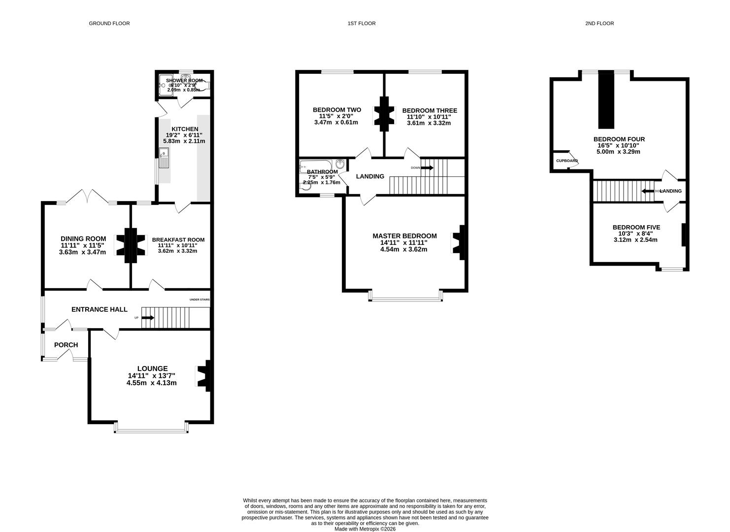 Floorplan for Podsmead Road, Gloucester