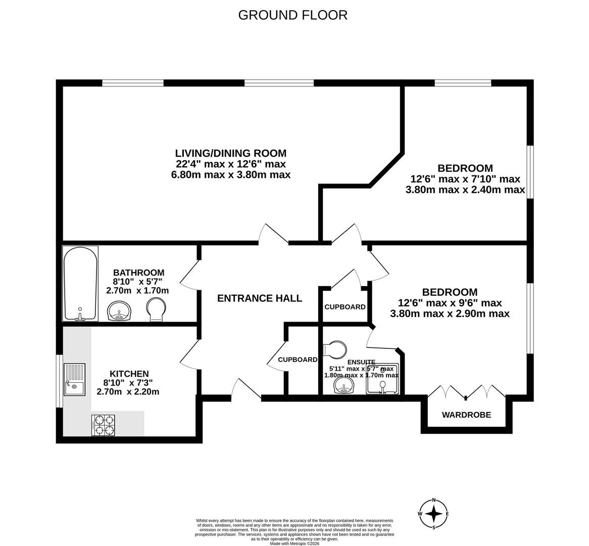 Floorplan for London Road, Gloucester, GL1