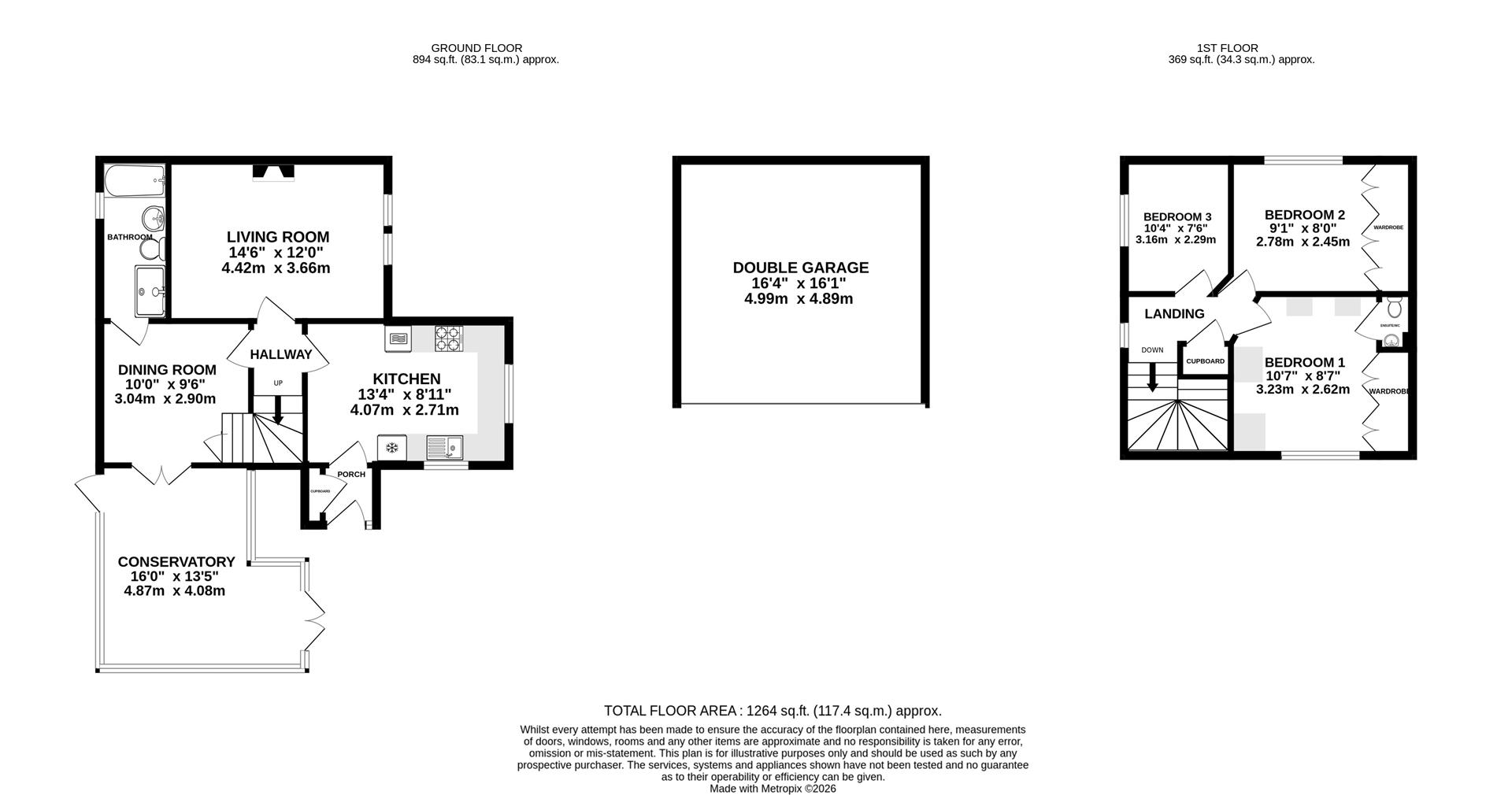 Floorplan for Storrington Road, Stonehouse