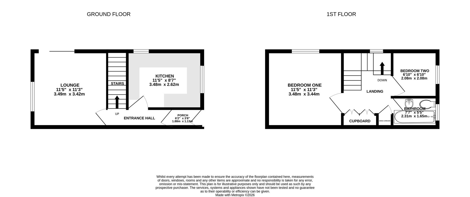 Floorplan for Old Tram Road, Gloucester