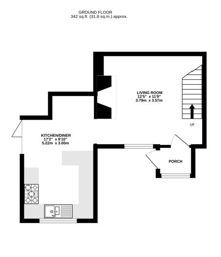 Floorplan for Paganhill Lane, Stroud