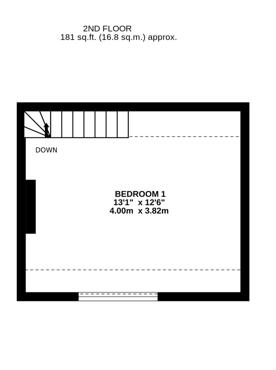 Floorplan for Paganhill Lane, Stroud