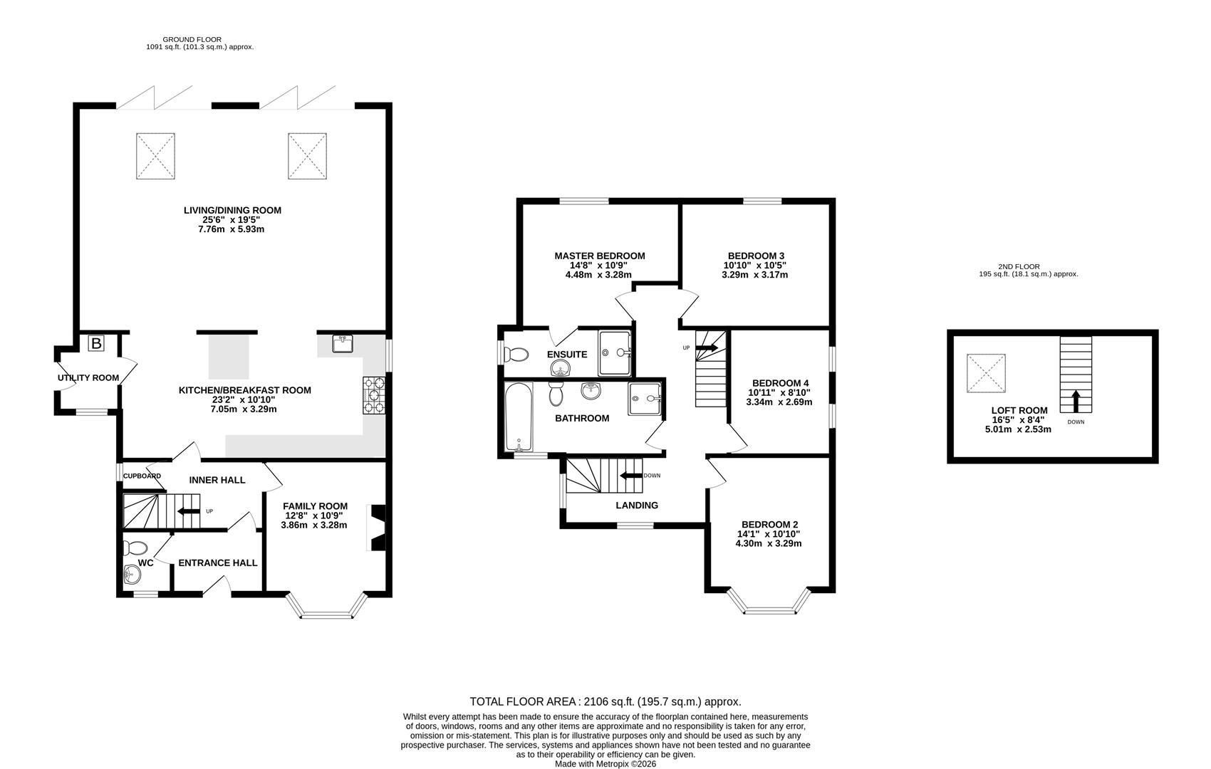 Floorplan for Cheltenham Road, Gloucester