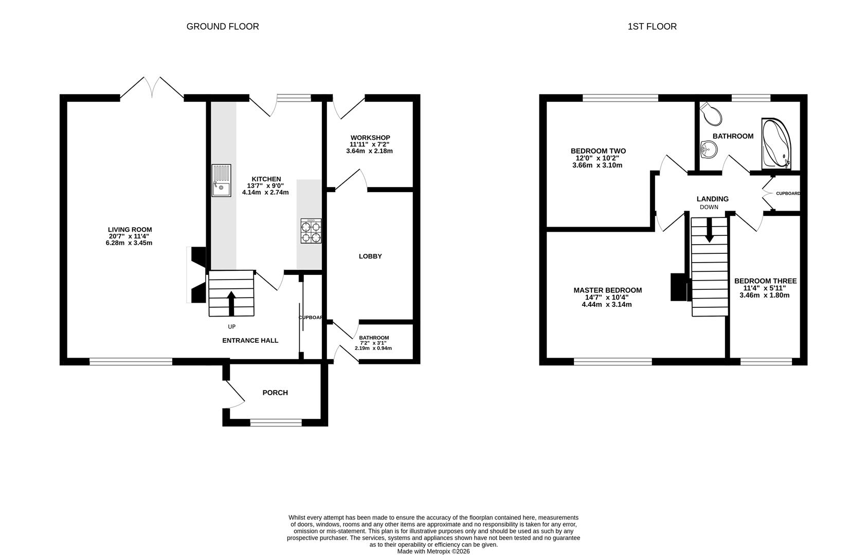 Floorplan for Badminton Road, Matson, Gloucester