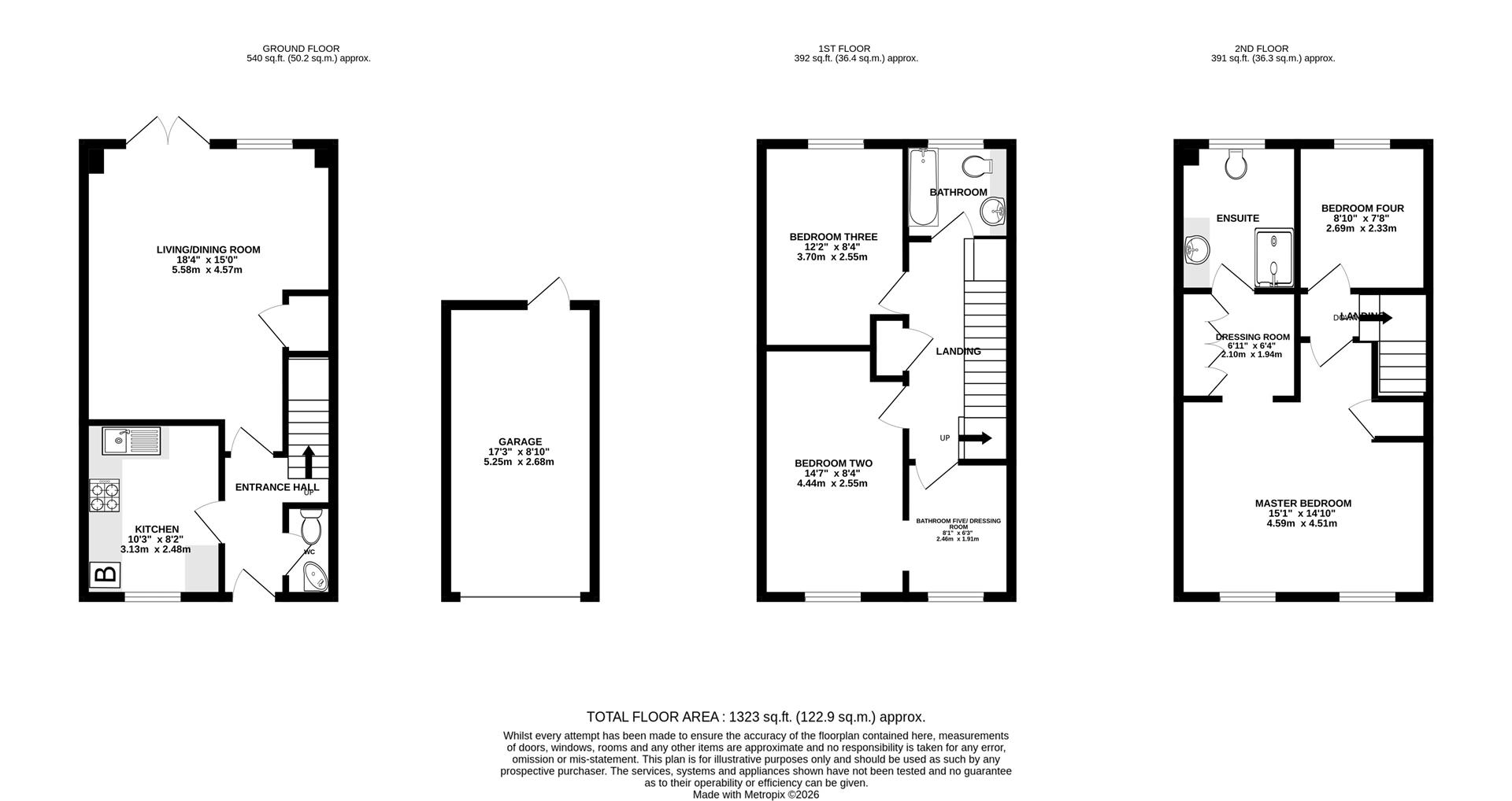 Floorplan for Typhoon Way, Brockworth, Gloucester