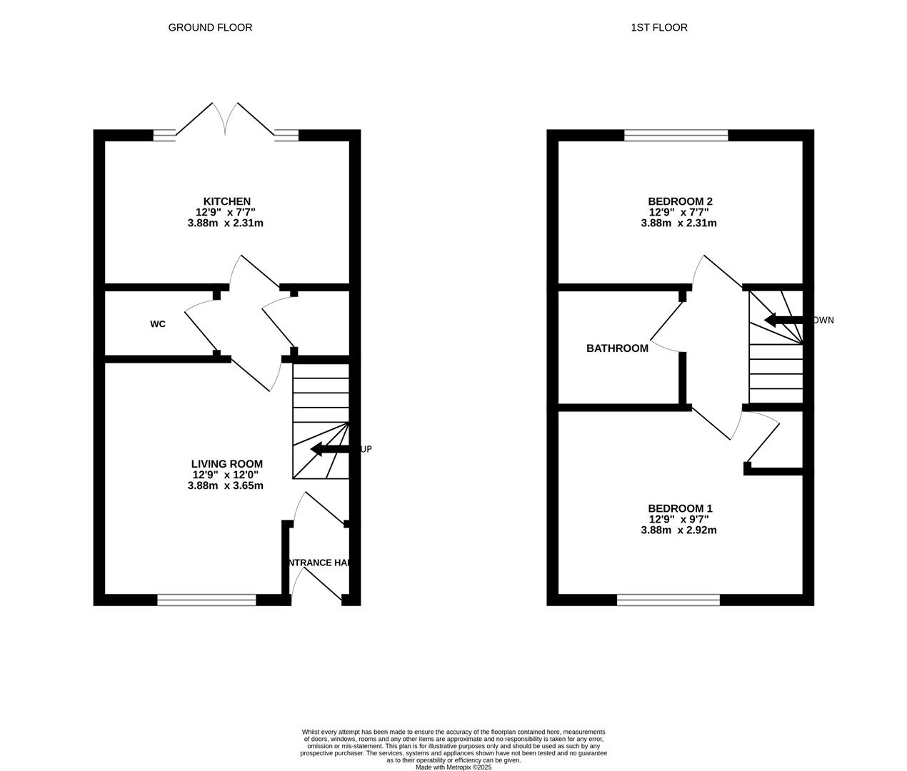 Floorplan for Eagle Crescent, Newent