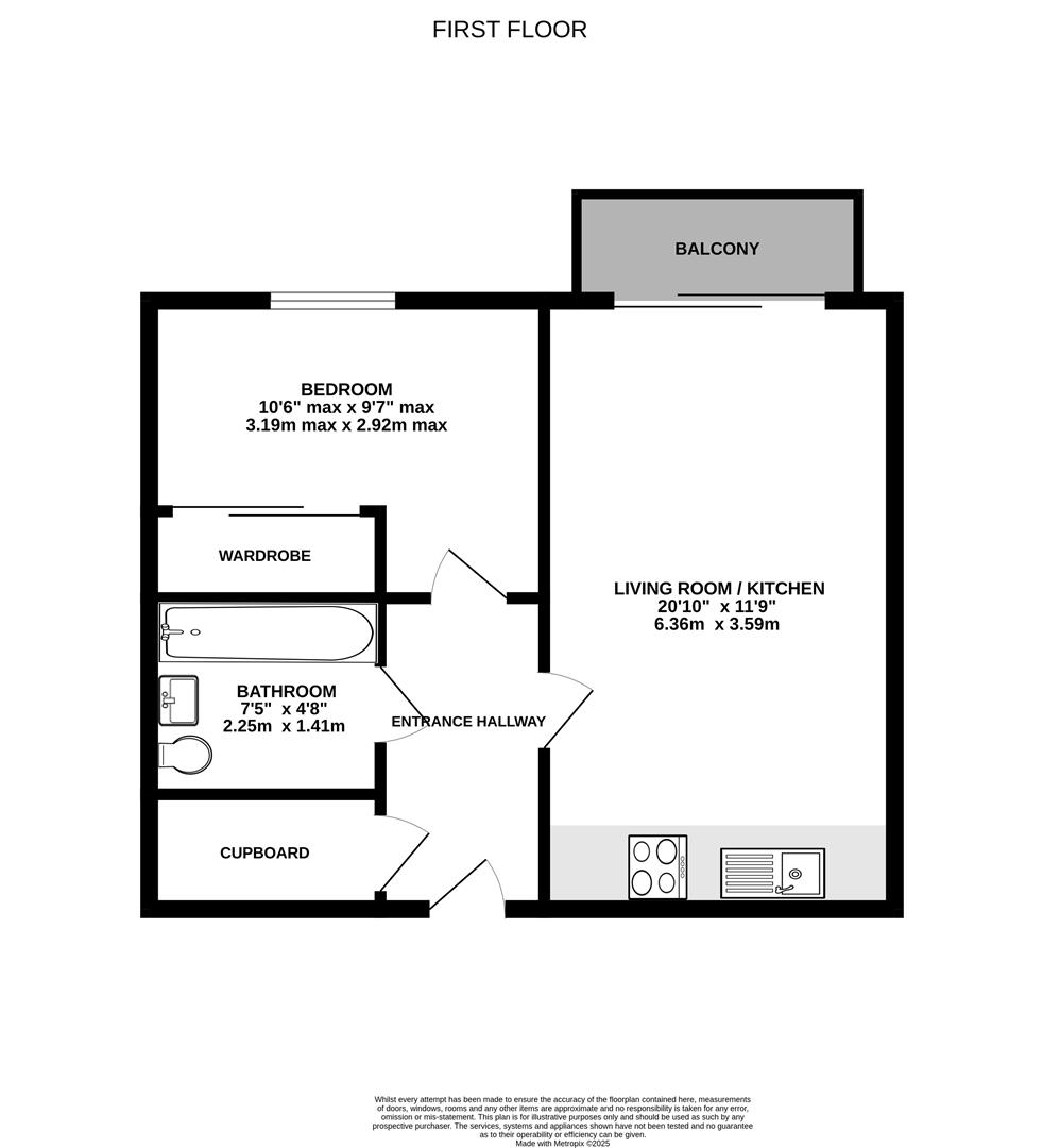 Floorplan for Provender, Gloucester Docks