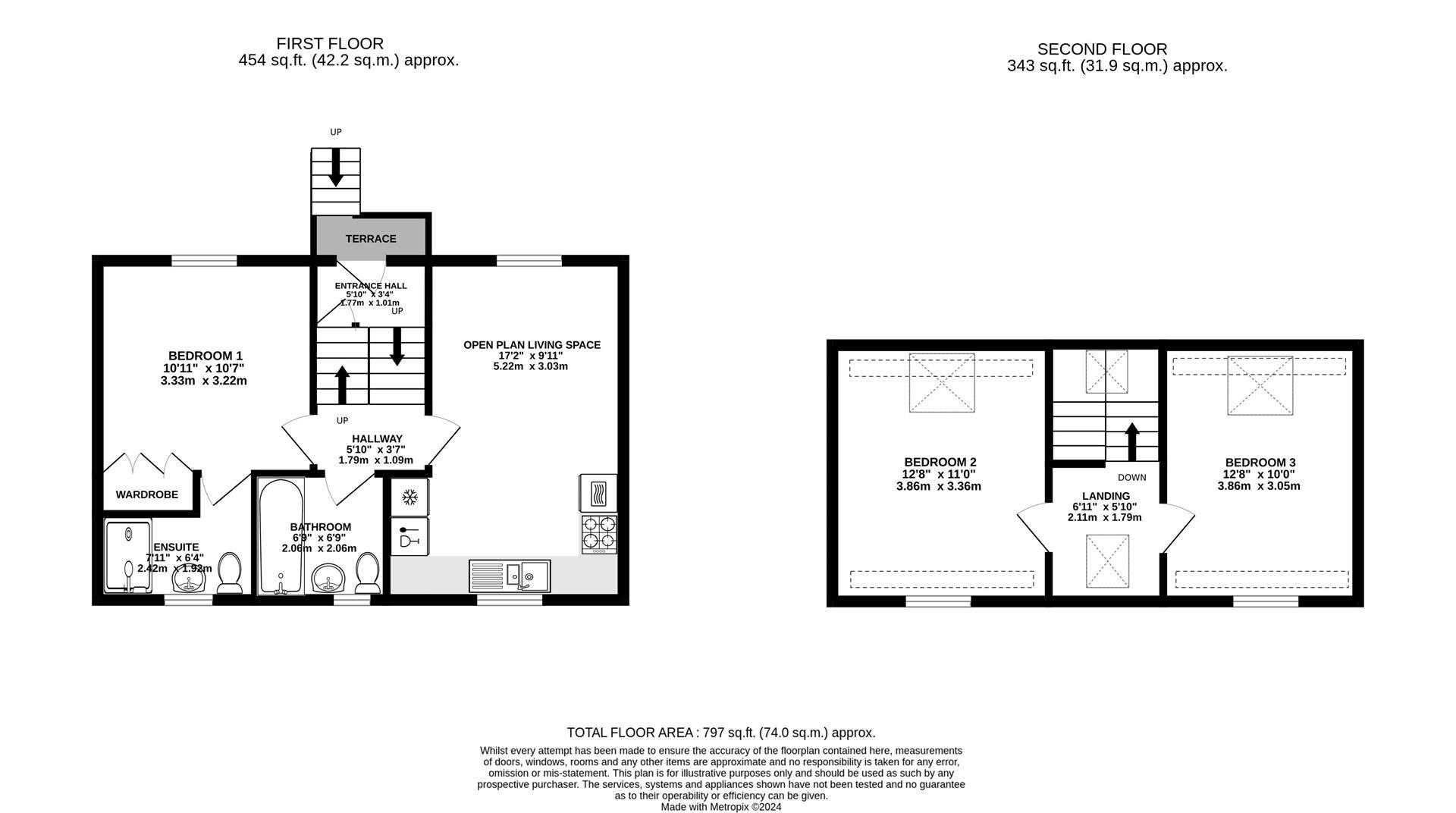 Floorplan for Springfield Court, Stonehouse