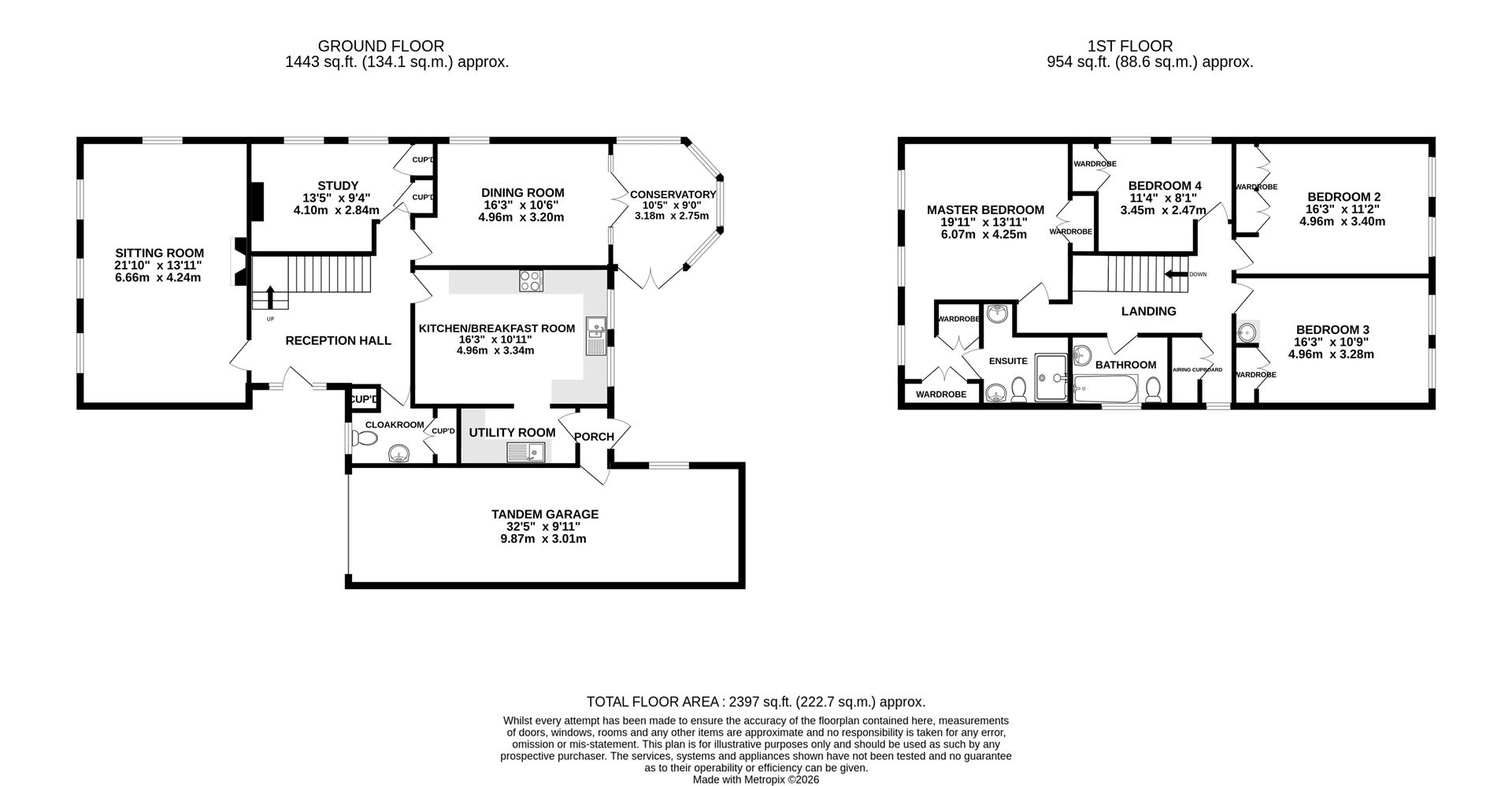 Floorplan for Barnhay, Churchdown, Gloucester