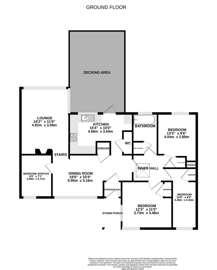 Floorplan for Muzzle Patch, Tibberton, Gloucester