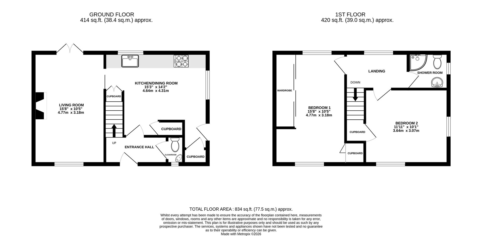 Floorplan for Midland Road, Stonehouse