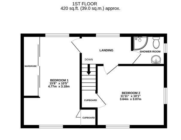 Floorplan for Midland Road, Stonehouse