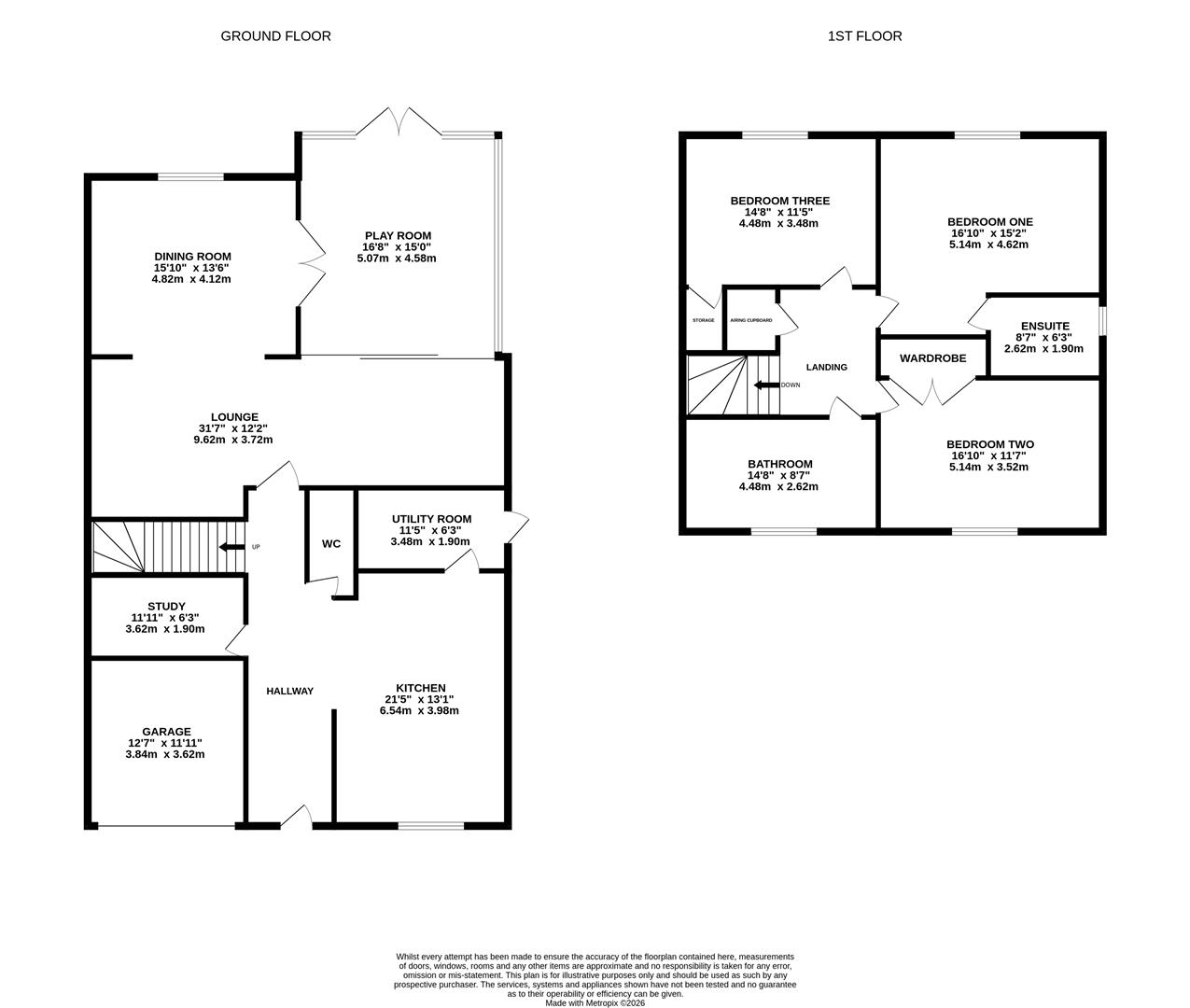 Floorplan for Goshawk Road, Quedgeley, Gloucester