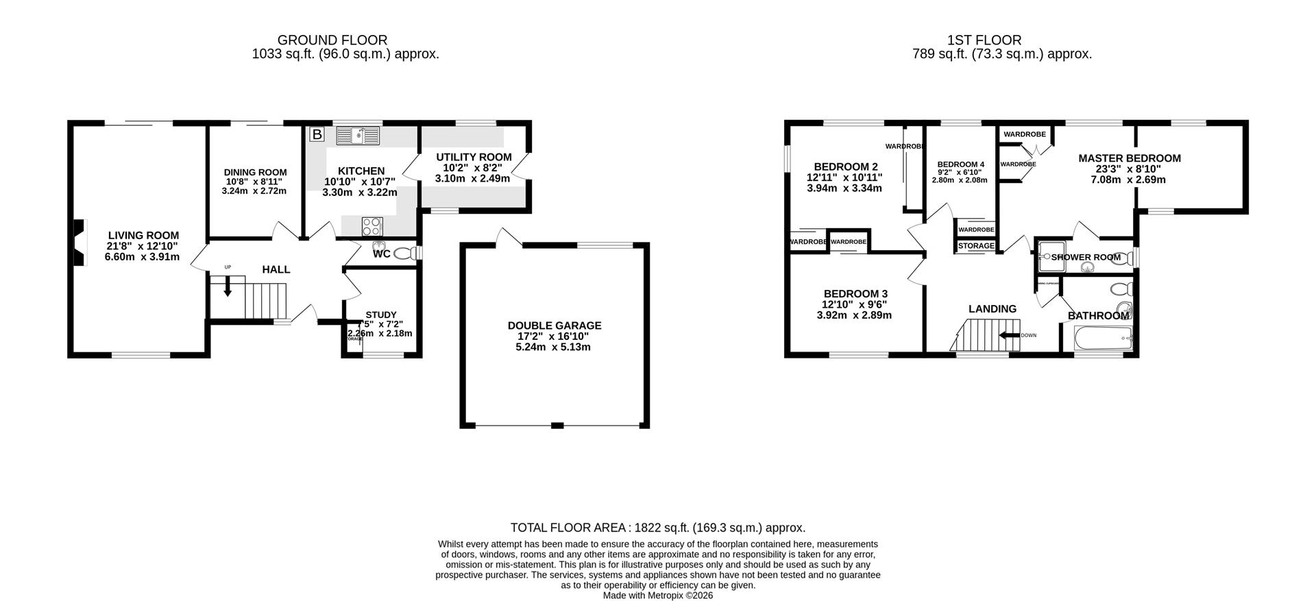 Floorplan for Williams Orchard, Highnam, Gloucester