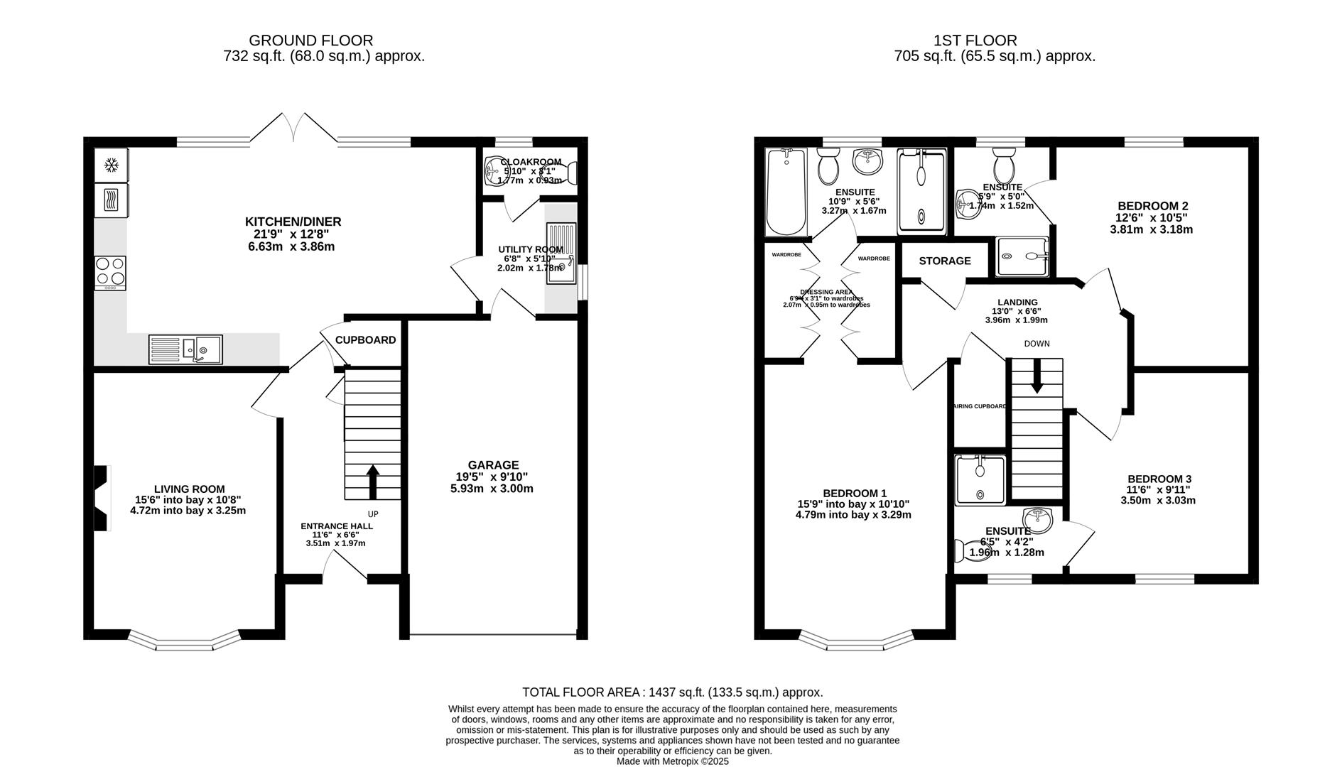 Floorplan for Great Oldbury Drive, Great Oldbury, Stonehouse