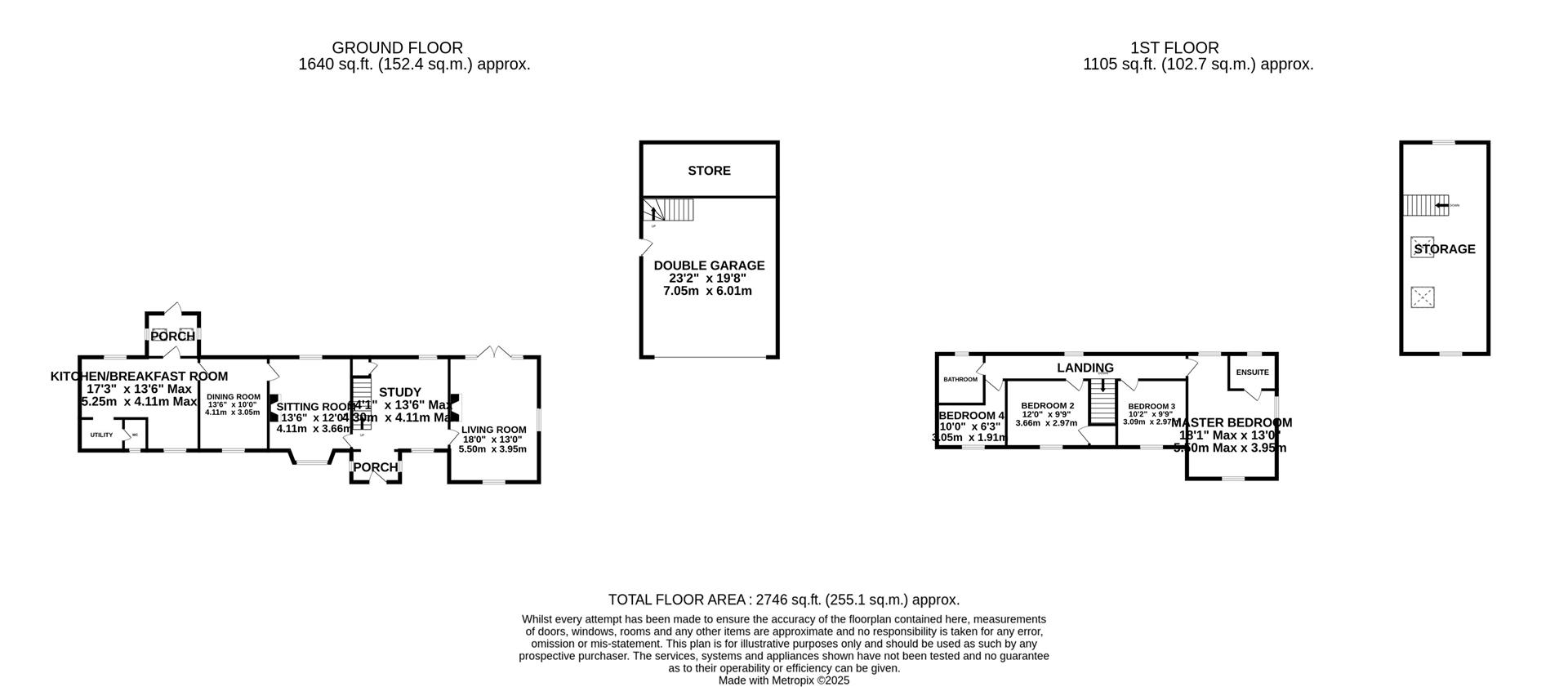 Floorplan for Maisemore, Gloucester