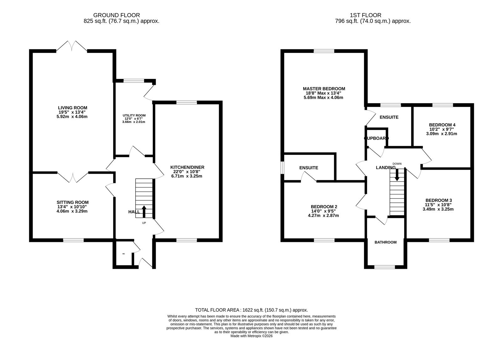 Floorplan for Latchen, Longhope