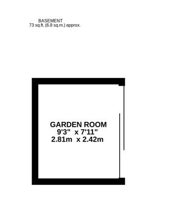 Floorplan for High Street, Arlingham