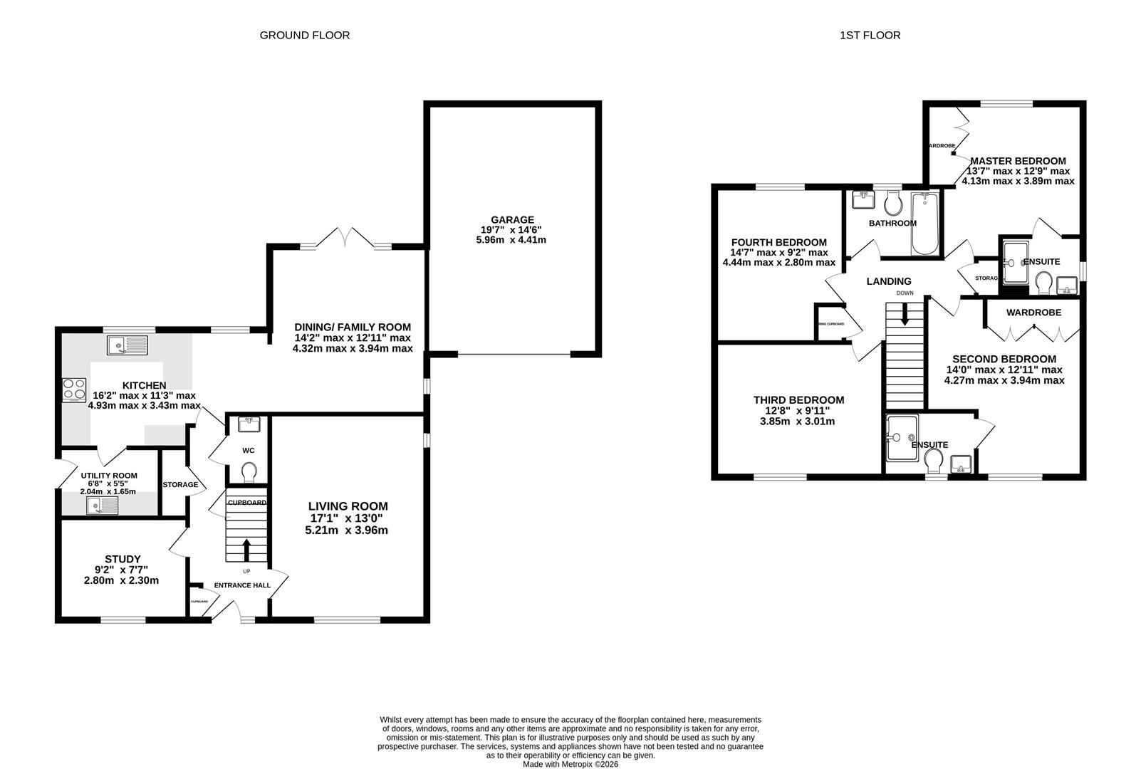 Floorplan for Rectory Close, Ashleworth, Gloucester