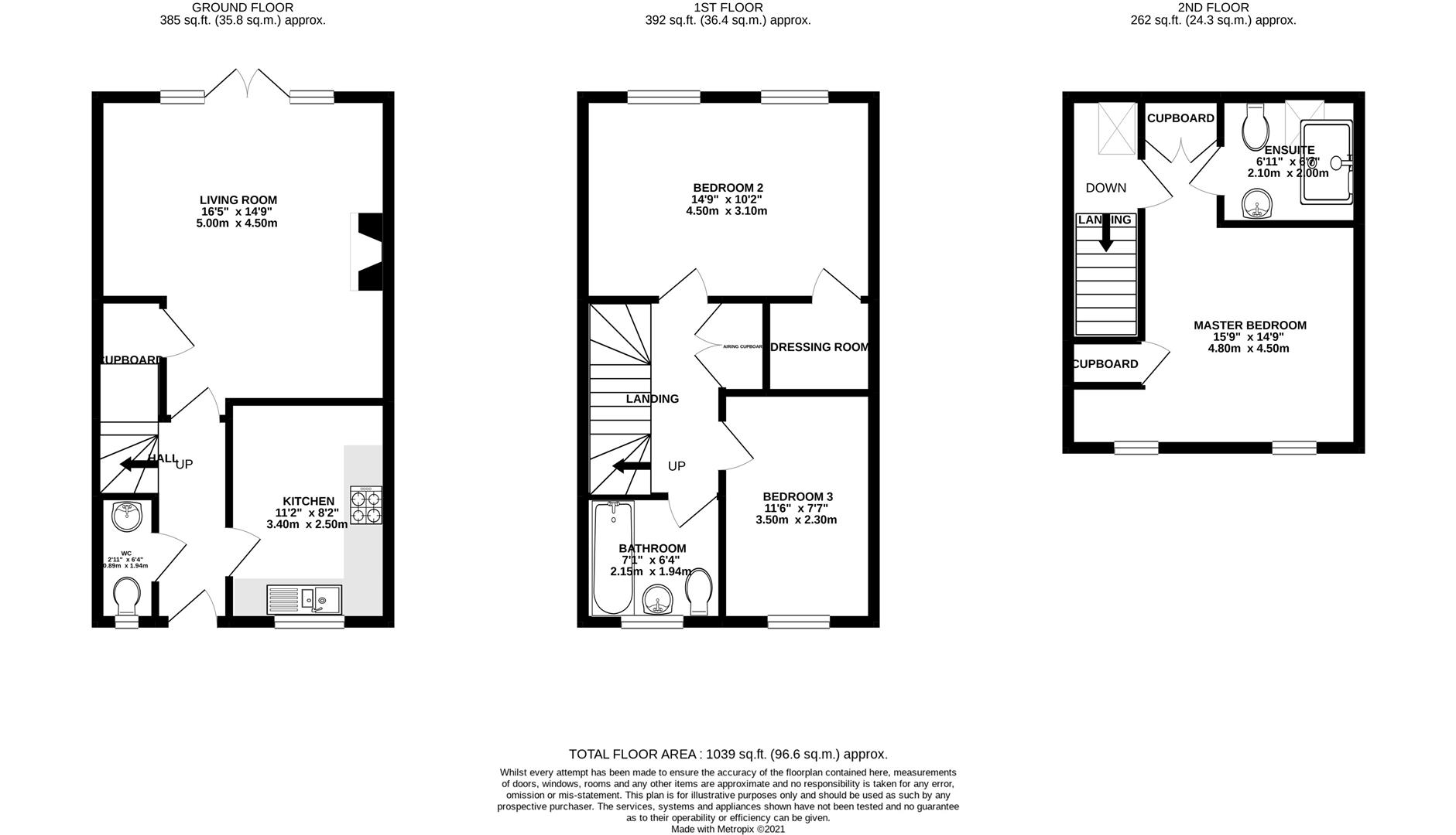 Floorplan for Springfield Court, Stonehouse, GL10