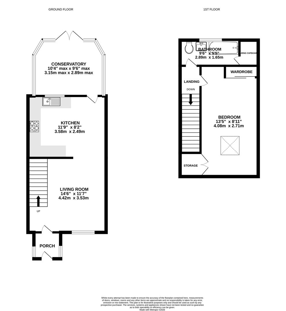 Floorplan for Milford Close, Gloucester