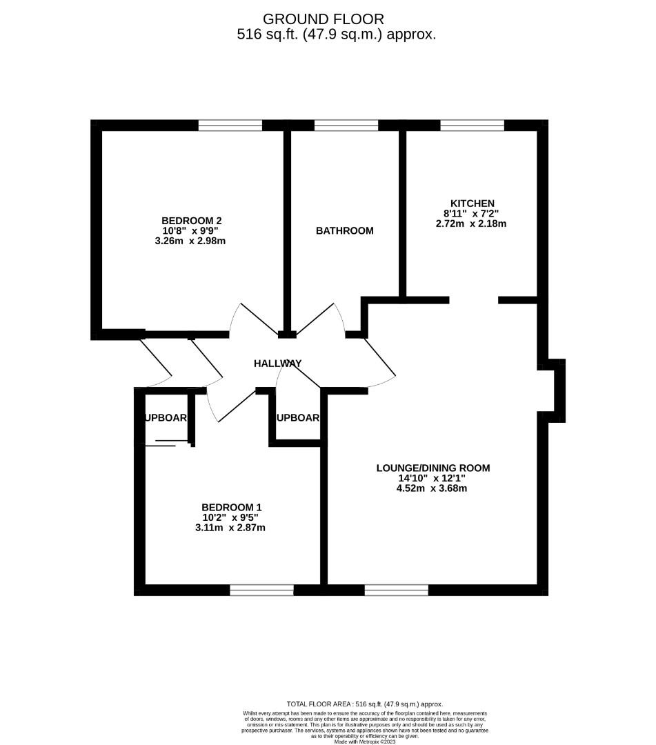 Floorplan for Boakes Drive, Stonehouse