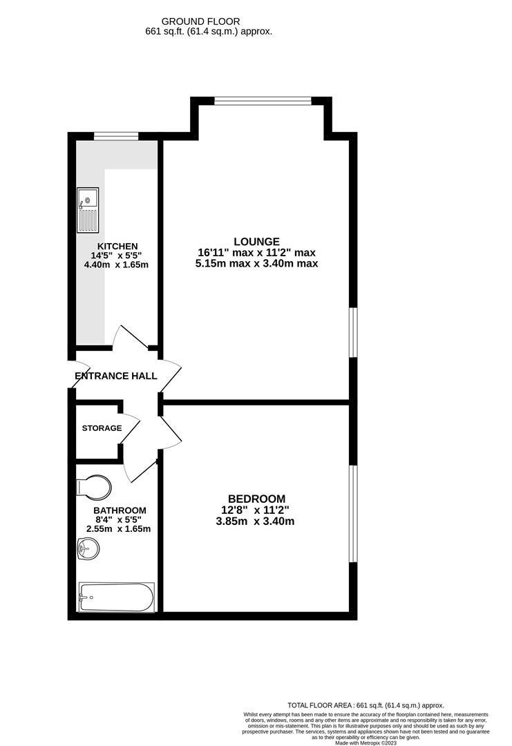 Floorplan for Kingsholm Road, Gloucester, GL1