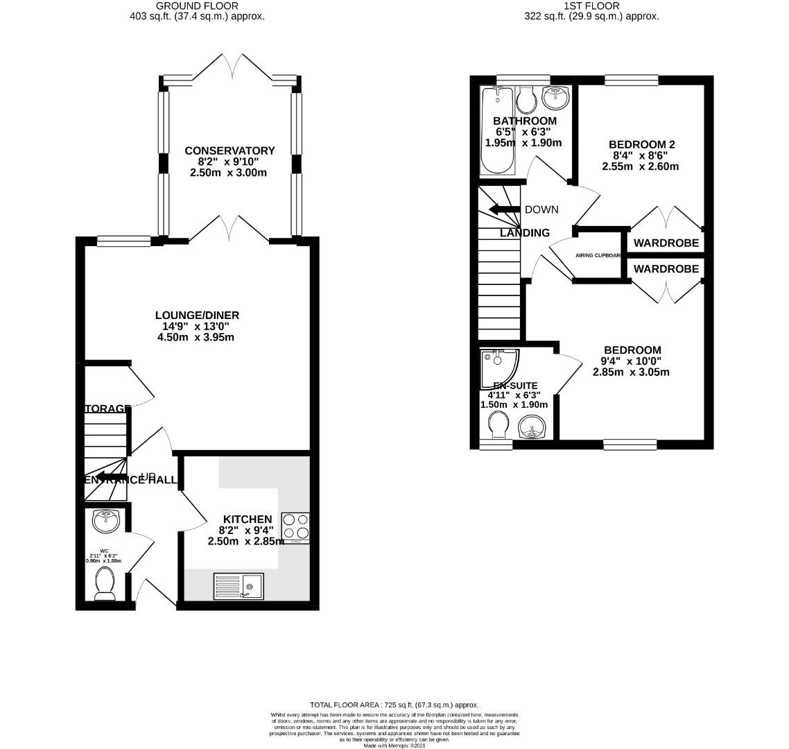 Floorplan for Quarry Close,Hartpury, GL19